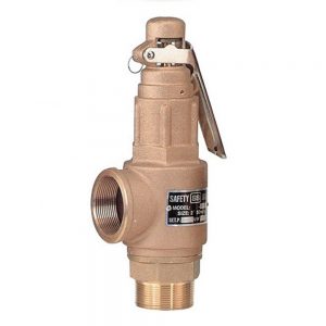 COVNA Lever Type Spring Loaded Brass Safety Relief Valve