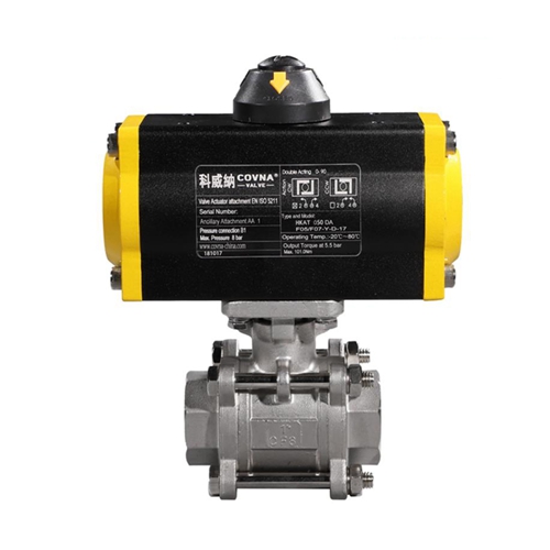 1.COVNA HK56-3PS Series Pneumatic Actuator Thread Ball Valve