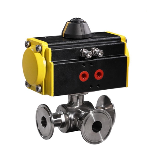 7. COVNA HK56W 2 Way Pneumatic Operated Sanitary Ball Valve