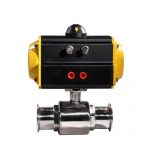 7. COVNA HK56W 2 Way Pneumatic Operated Sanitary Ball Valve