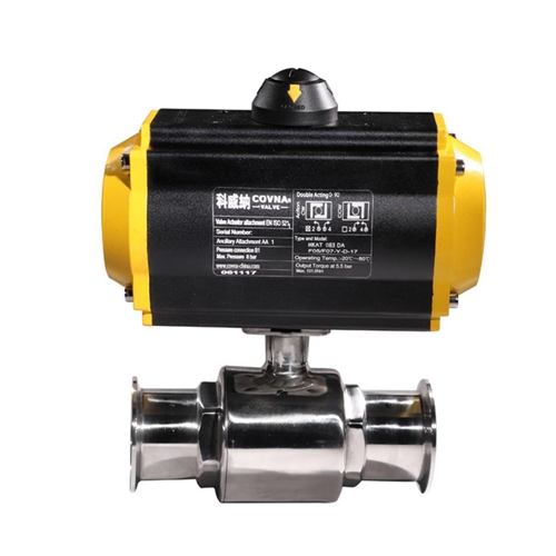 7. COVNA HK56W 2 Way Pneumatic Operated Sanitary Ball Valve