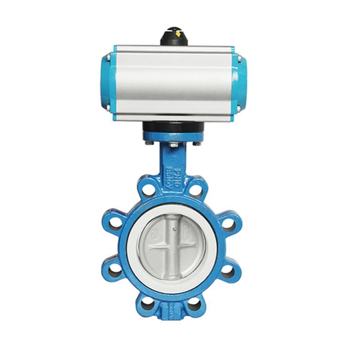 COVNA HK59-D-M Series Pneumatic Soft Sealing Lug Type Butterfly Valve