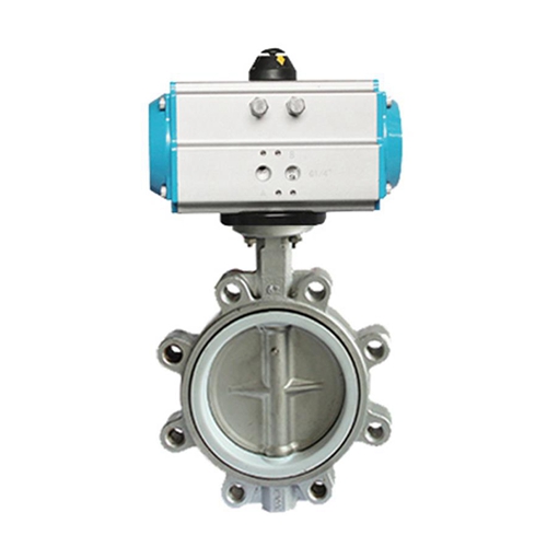 COVNA HK59-D-M Series Pneumatic Soft Sealing Lug Type Butterfly Valve