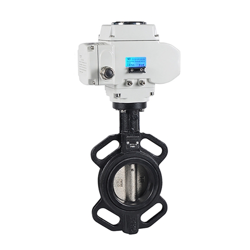 COVNA HK60D Motorized Wafer Butterfly Valve With Electric Actuator