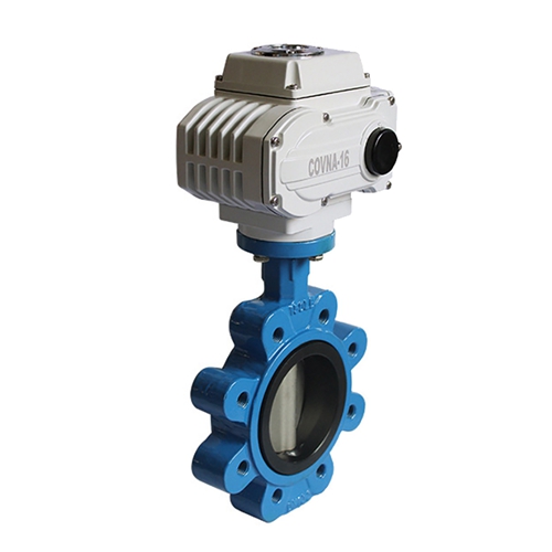 COVNA Cast Iron HK60D-M Electric Actuated Lug Type Butterfly Valve