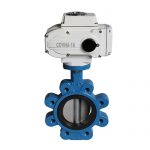 COVNA Cast Iron HK60D-M Electric Actuated Lug Type Butterfly Valve