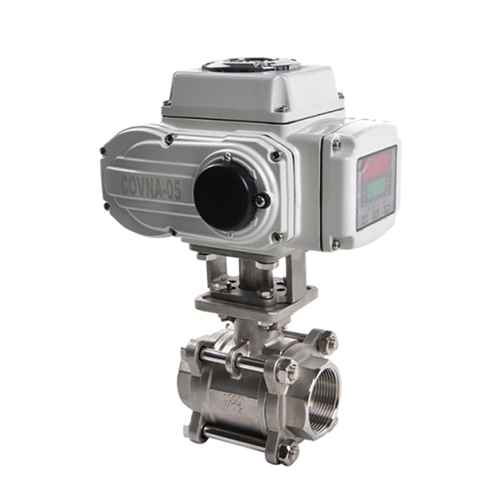 COVNA HK60-Q-3PS Series Electric Actuator 3PC Ball Valve