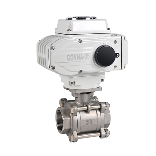 COVNA HK60-Q-3PS Series Electric Actuator 3PC Ball Valve