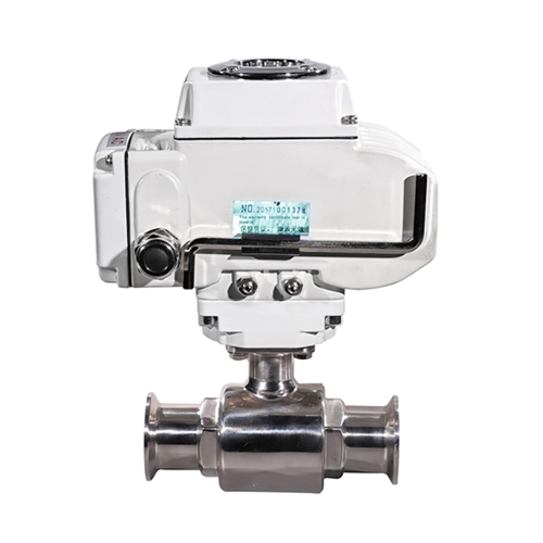 COVNA HK60-Q-W Tri-Clamp Sanitary Food Grade Electric Ball Valve