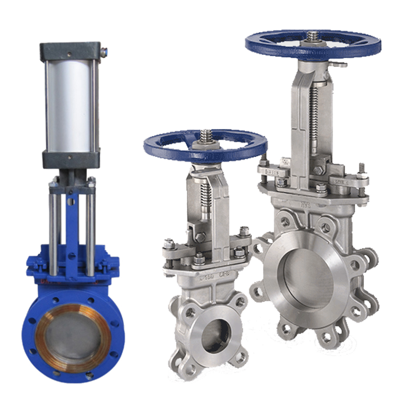 2.COVNA Manual Guillotine Knife Gate Valve – Rising Stem