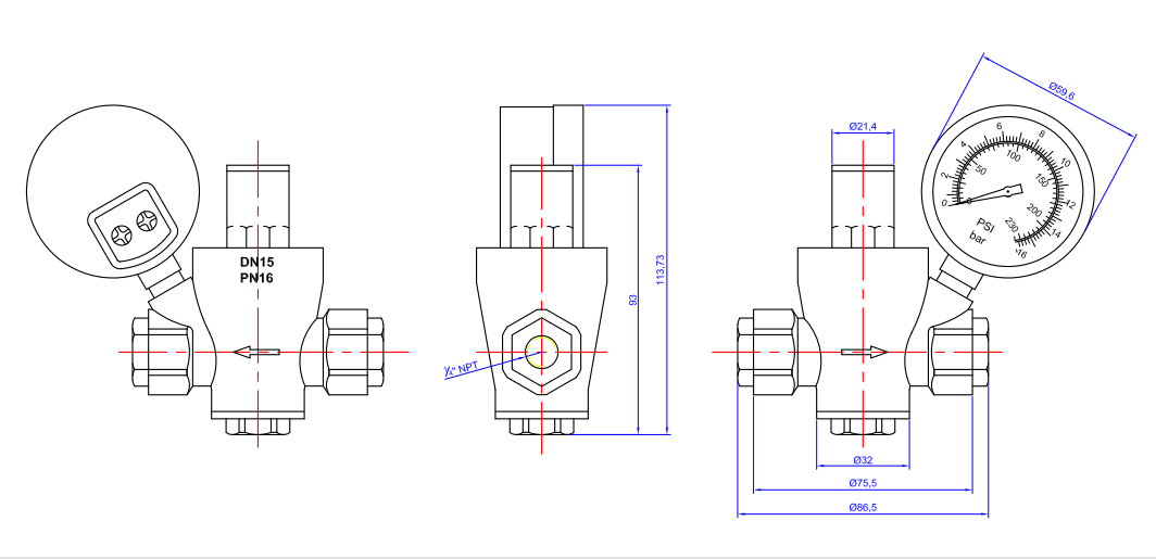 reducing valve8