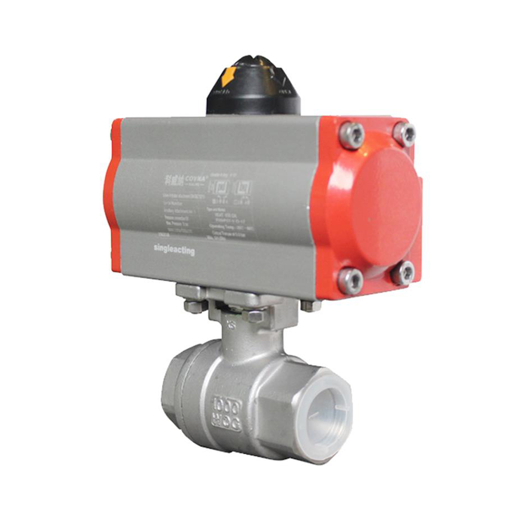 COVNA HK56-2PS Pneumatic Actuator Female Threaded Ball Valve