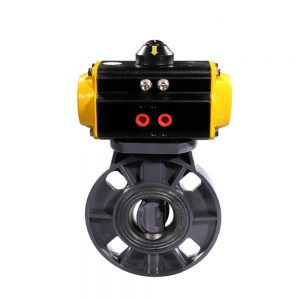 COVNA HK59-D-P Pneumatic Actuator PVC Butterfly Valve