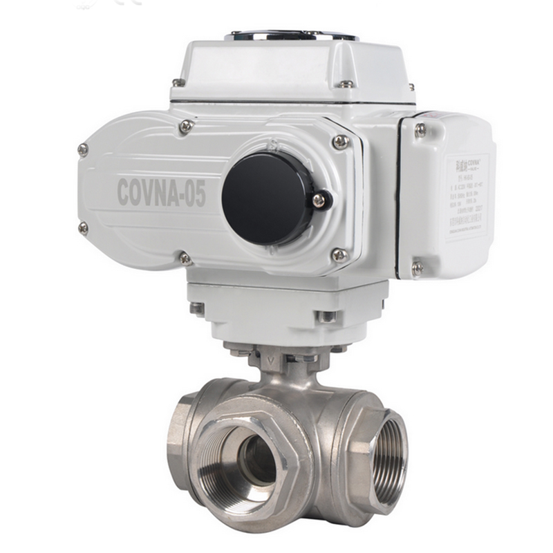 COVNA HK60-Q-T 12v 3 Way 2 Inch Motorized Electric Ball Valve