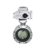 COVNA-HK60-D-FS Electric Actuator Double Flange Butterfly Valve