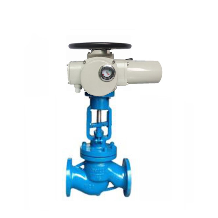 HK60-Z-J Cast Iron Multi-turn Electric Actuator Globe Valve