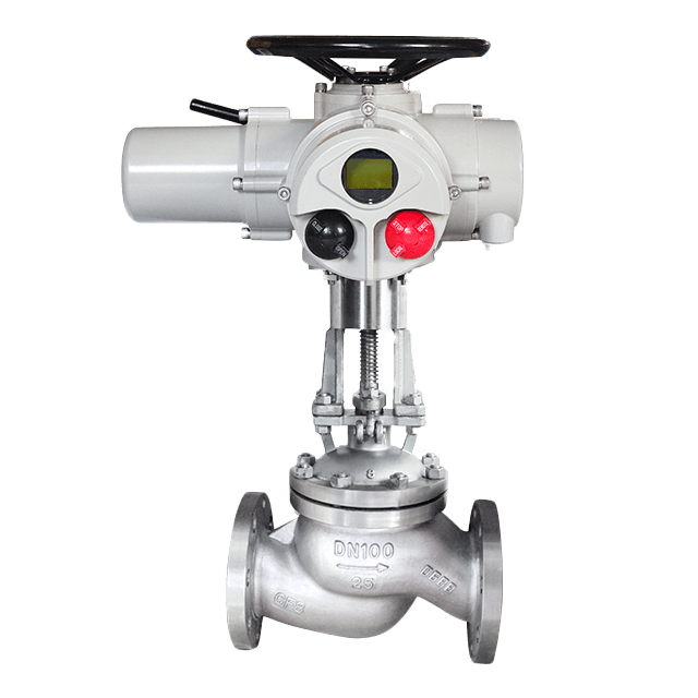 HK60-Z-JS Stainless Steel Multi-turn Actuator Globe Control Valve