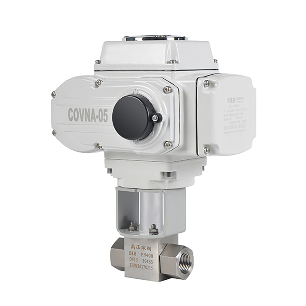 COVNA HK60-Q-GT 3 Way High Pressure Motorized Ball Valve