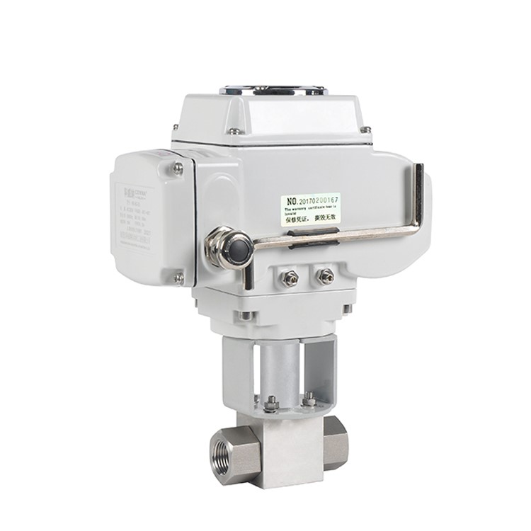 COVNA HK60-Q-GT 3 Way High Pressure Motorized Ball Valve