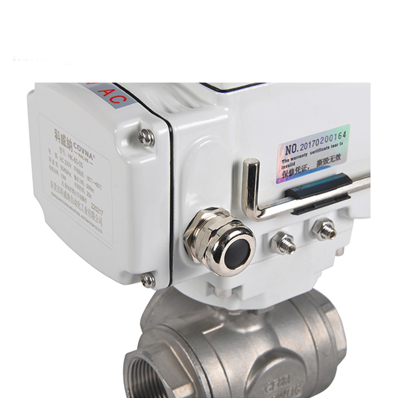 COVNA HK60-Q-T 12v 3 Way 2 Inch Motorized Electric Ball Valve