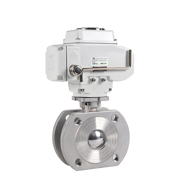 COVNA HK60-Q-B Flange Wafer Type Electric Actuated Ball Valve