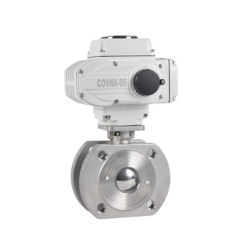 COVNA HK60-Q-B Flange Wafer Type Electric Actuated Ball Valve