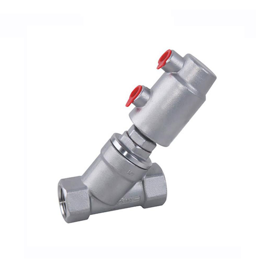 COVNA NPT Thread Y Type Stainless Steel Pneumatic Piston Valve