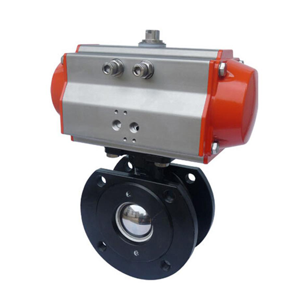 4. COVNA HK54-B Thin Type Wafer Type Pneumatic Ball Valve