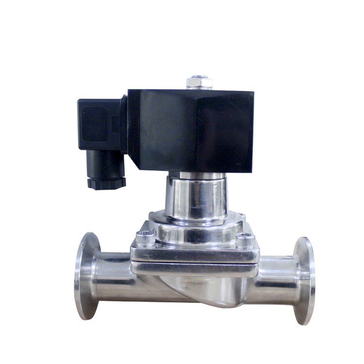 COVNA Normally Open Stainless Steel Food Grade Sanitary Solenoid Valve