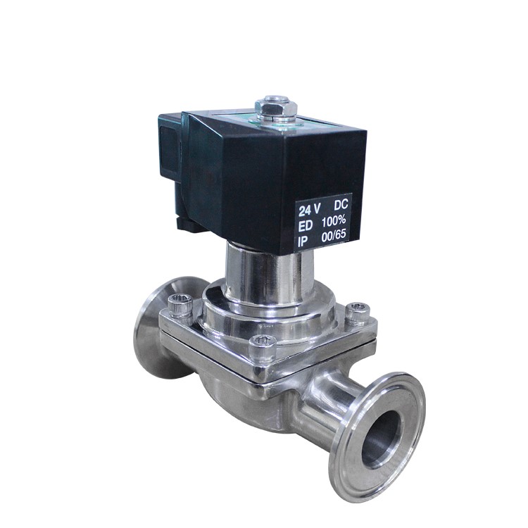 COVNA Normally Open Stainless Steel Food Grade Sanitary Solenoid Valve