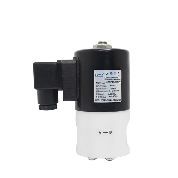 COVNA HKFP Direct Acting Anti-corrosion PTFE Solenoid Valve