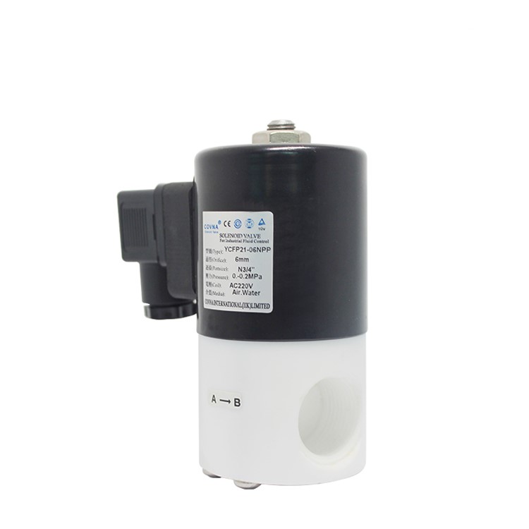 COVNA HKFP Direct Acting Anti-corrosion PTFE Solenoid Valve