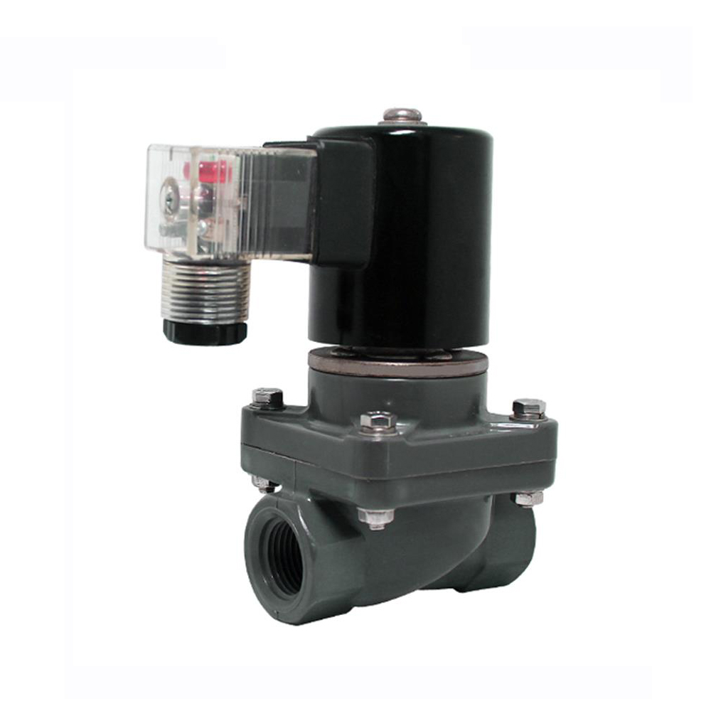 COVNA Low Pressure Anti-corrosion UPVC Solenoid Valve for sea water