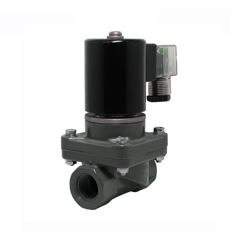 COVNA Low Pressure Anti-corrosion UPVC Solenoid Valve for sea water