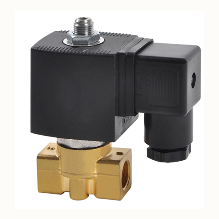 Normally Closed 2 Position 3 Way Direct Acting Brass Solenoid Valve