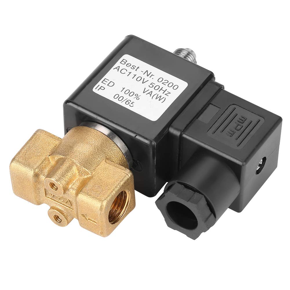 Normally Closed 2 Position 3 Way Direct Acting Brass Solenoid Valve