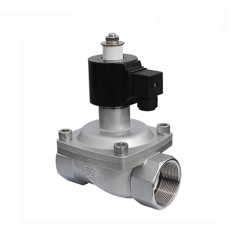 High Temperature 2 Way Brass Steam Hot Water Solenoid Ball Valve