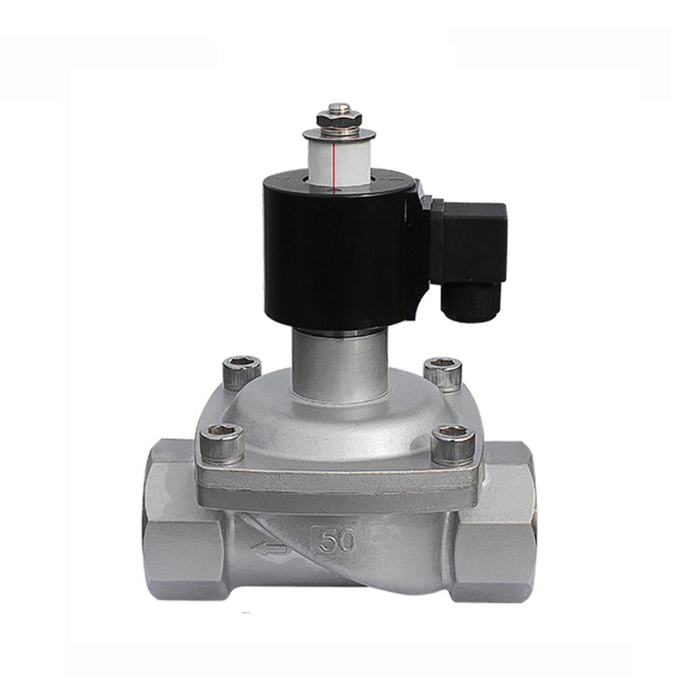 High Temperature 2 Way Brass Steam Hot Water Solenoid Ball Valve