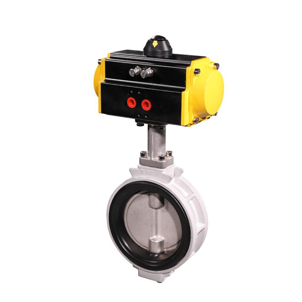 COVNA HK59-D-KITZ Aluminum Alloy Wafer Air Operated Butterfly Valve