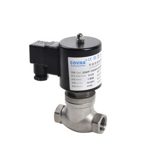 2/2 Stainless Steel Steam Piston Hot Water Solenoid Valve