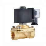 ZCM 2 Way Normally Closed 24v DC Brass Water Electric Solenoid Valve