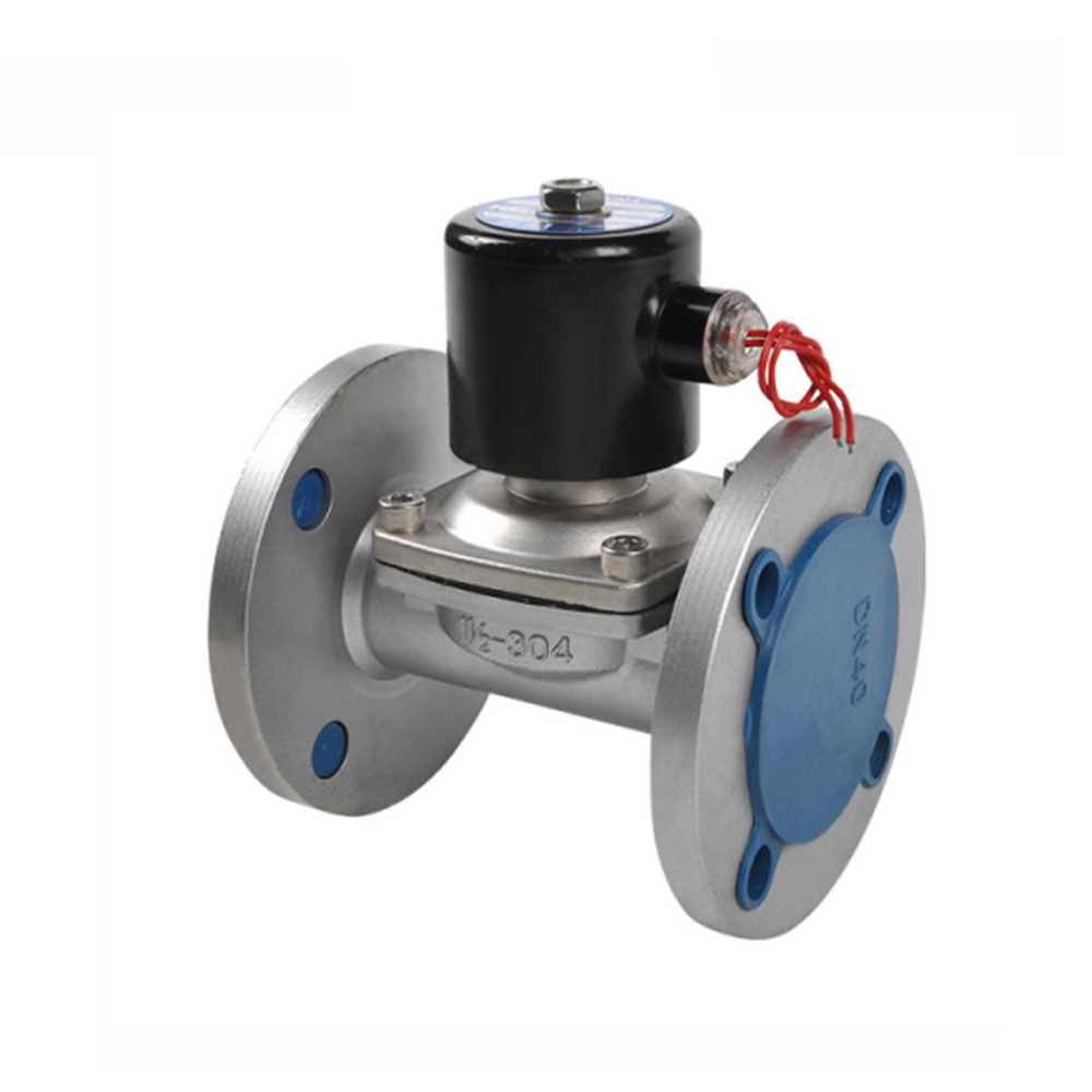 Large Diameter Direct Acting Stainless Steel Flange Type Solenoid Valve