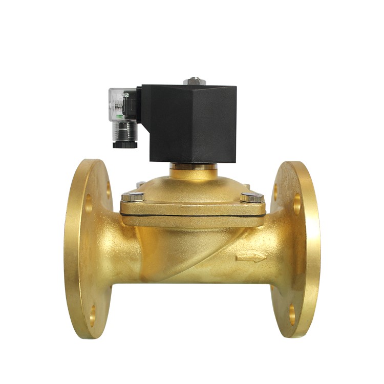 Large Diameter Direct Acting Stainless Steel Flange Type Solenoid Valve