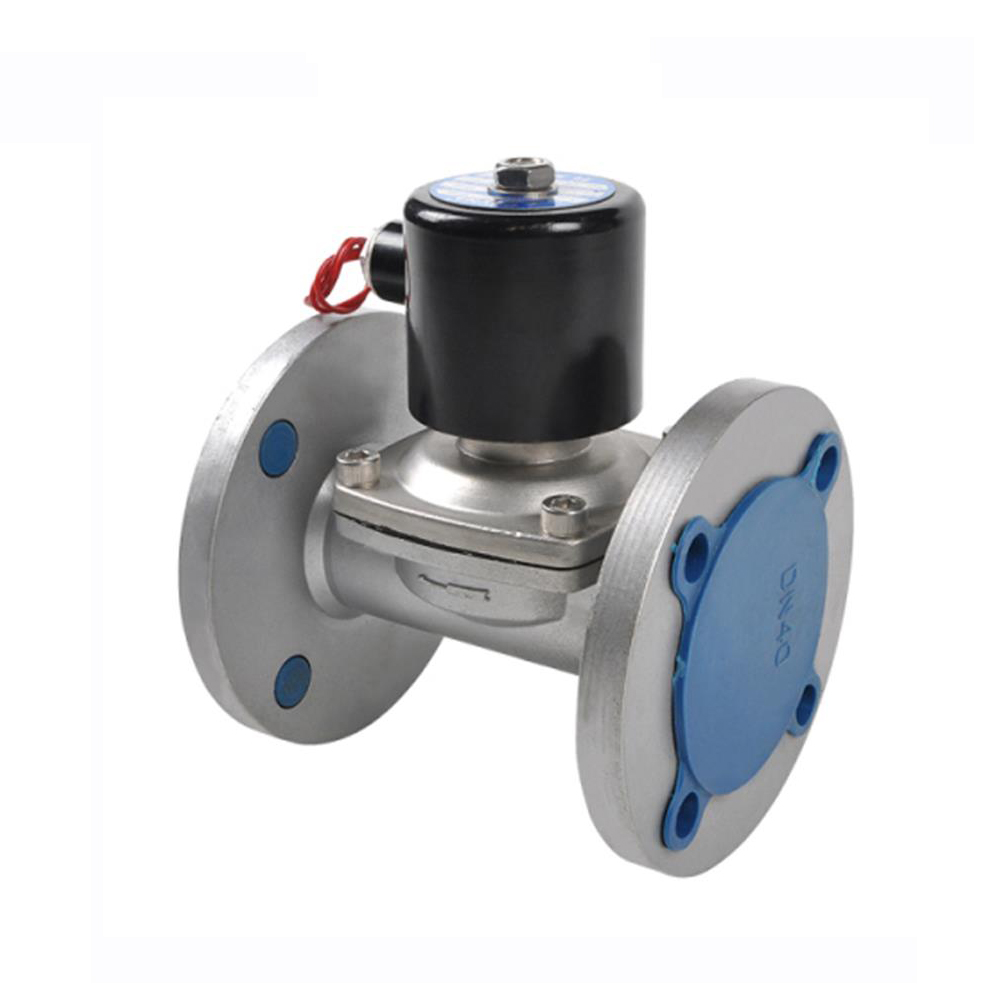 Large Diameter Direct Acting Stainless Steel Flange Type Solenoid Valve