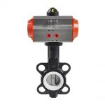 COVNA HK59-D Cast Iron Pneumatic Operated Butterfly Valve