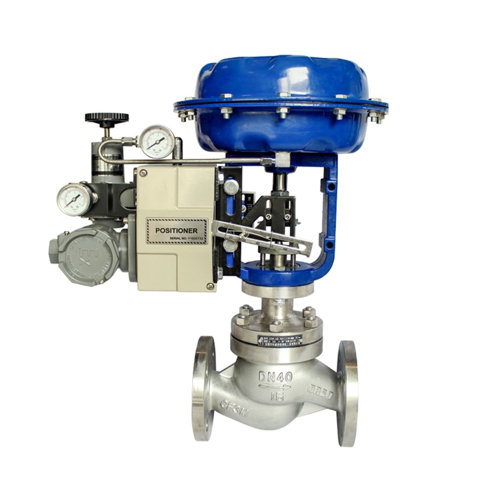 COVNA ZJH Cage Guide Pneumatic Globe Valve