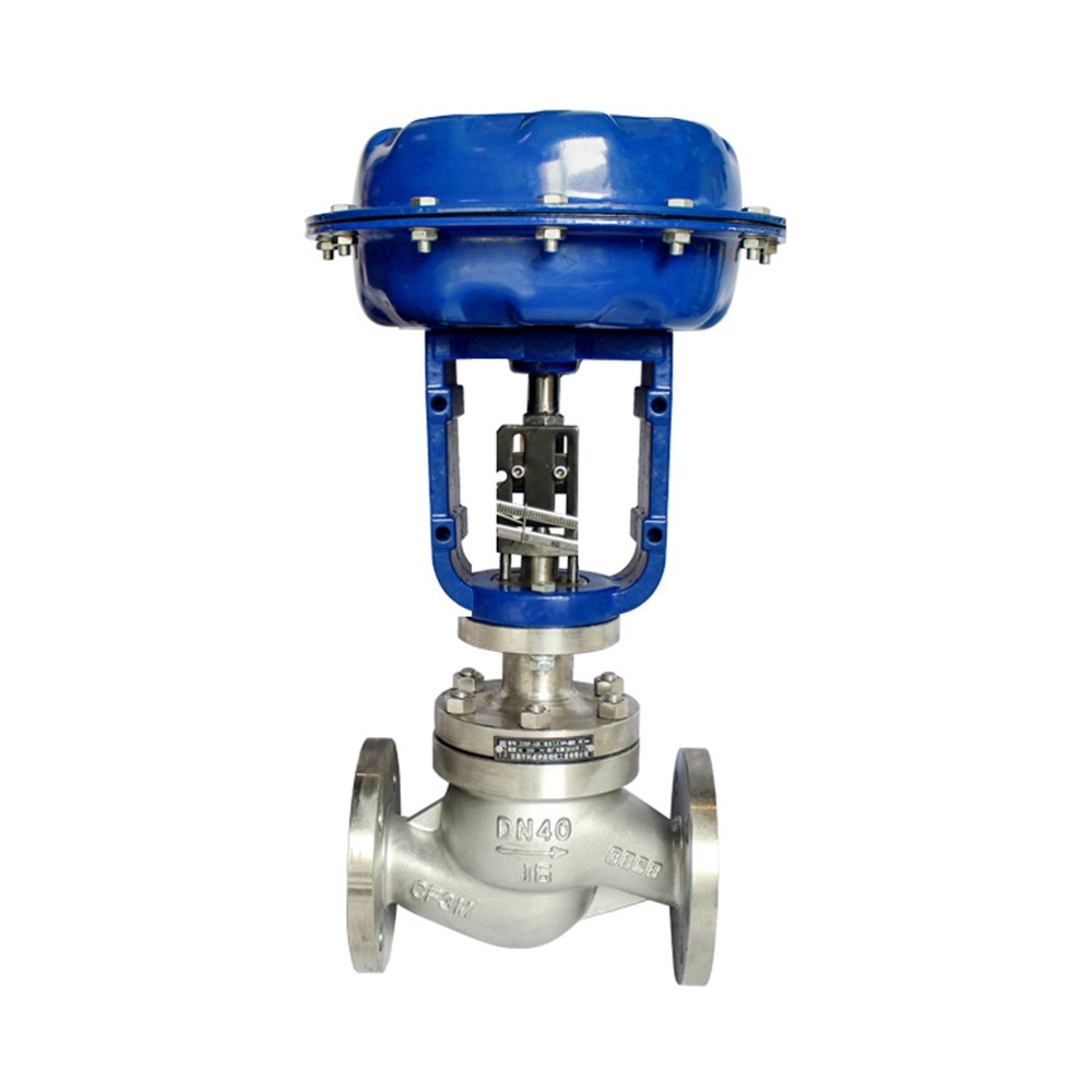 COVNA ZJH Cage Guide Pneumatic Globe Valve