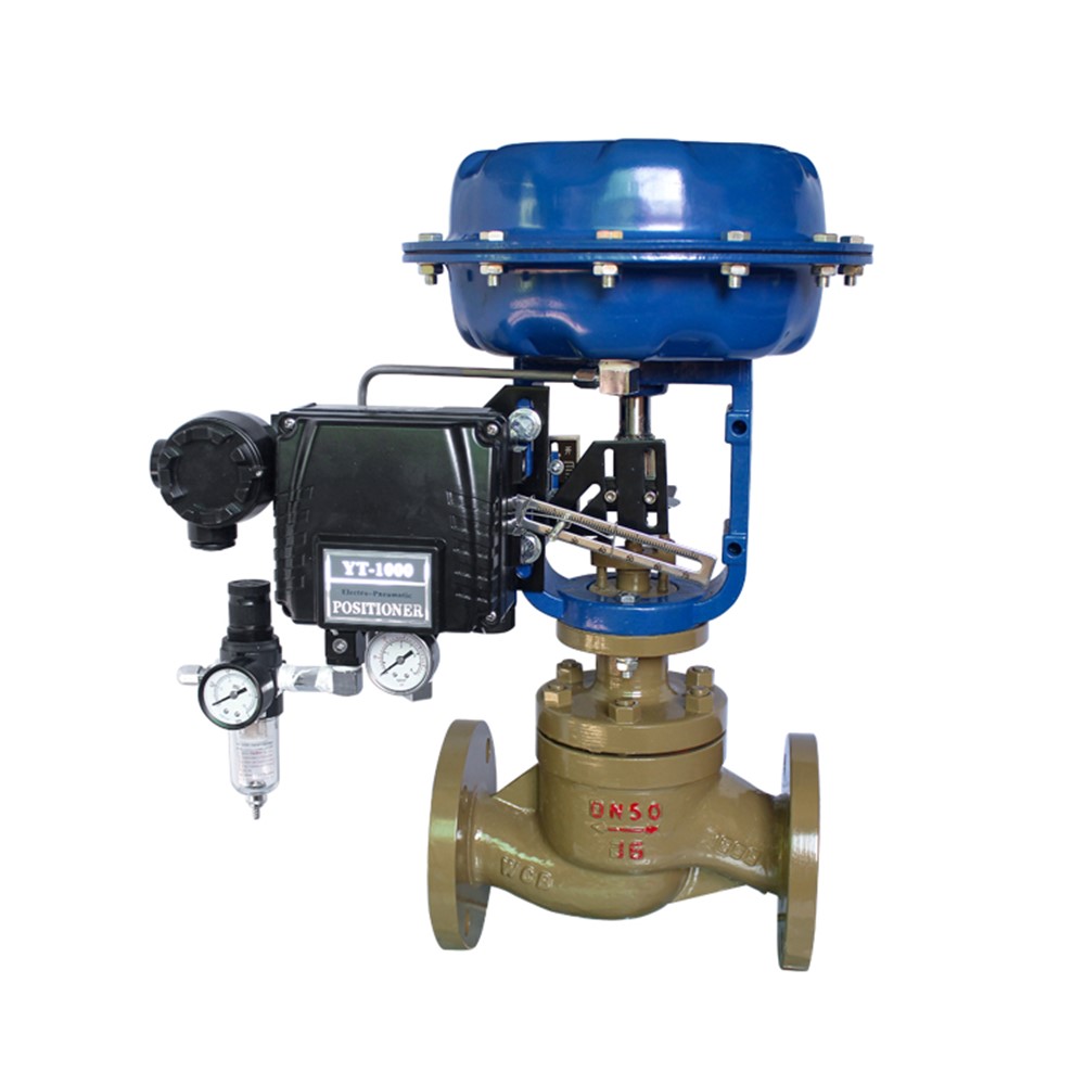 COVNA Single Seat Pneumatic Globe Control Valve