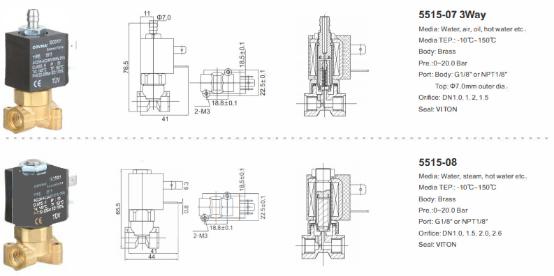 small solenoid valve