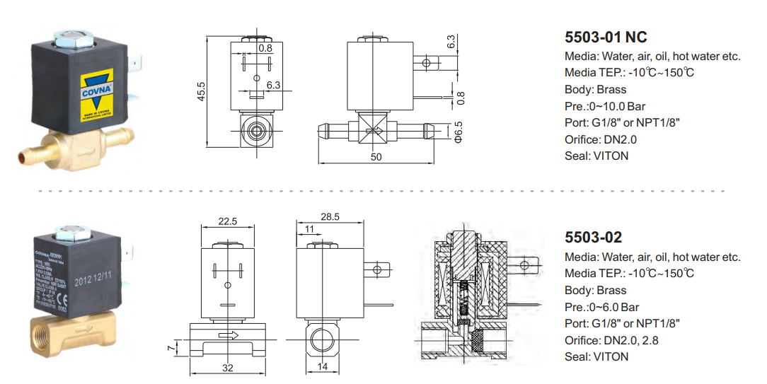 small solenoid valve